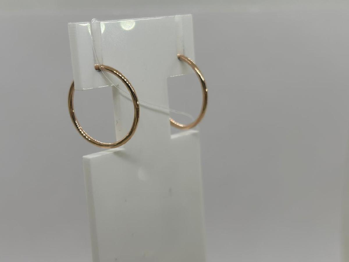 СЕРЬГИ КОНГО без камня (Au 585) СЕРЬГИ КОНГО без камня (Au 585)