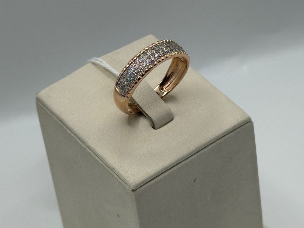 КОЛКМИ585 КОЛЬЦО С КАМНЯМИ (Au 585)