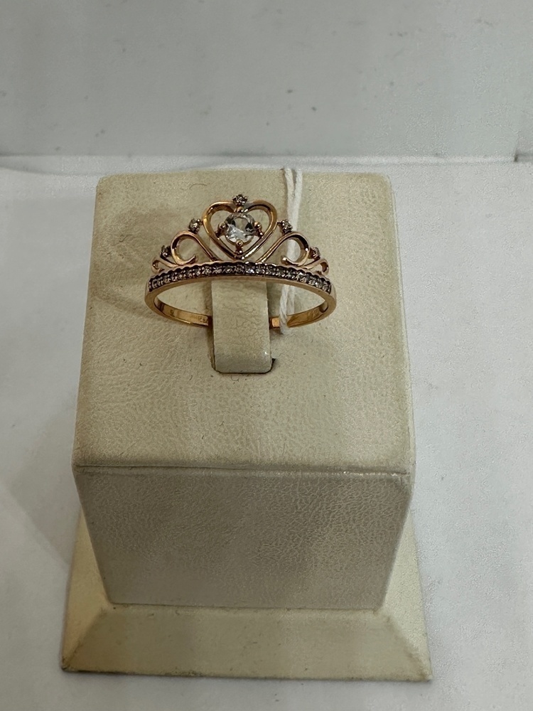 КОЛКМИ585 КОЛЬЦО С КАМНЯМИ (Au 585)