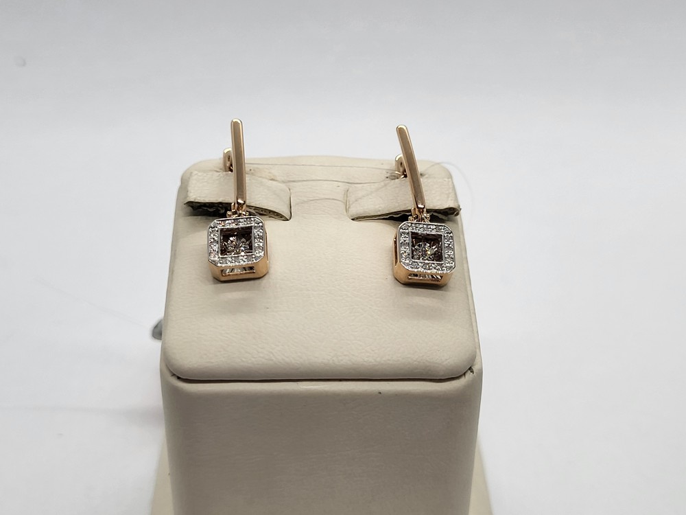 СЕРЬГИ БРИЛЛИАНТ (Au 585)