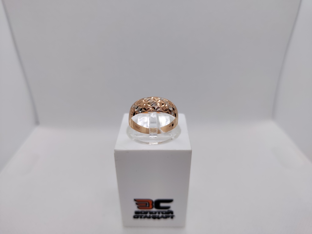 КОЛБКМ585 КОЛЬЦО БЕЗ КАМНЯ (Au 585)