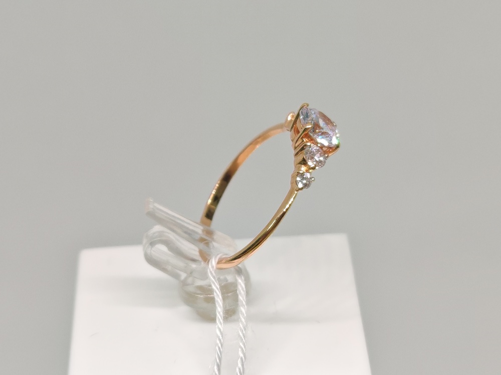 КОЛКМИ585 КОЛЬЦО С КАМНЯМИ (Au 585)