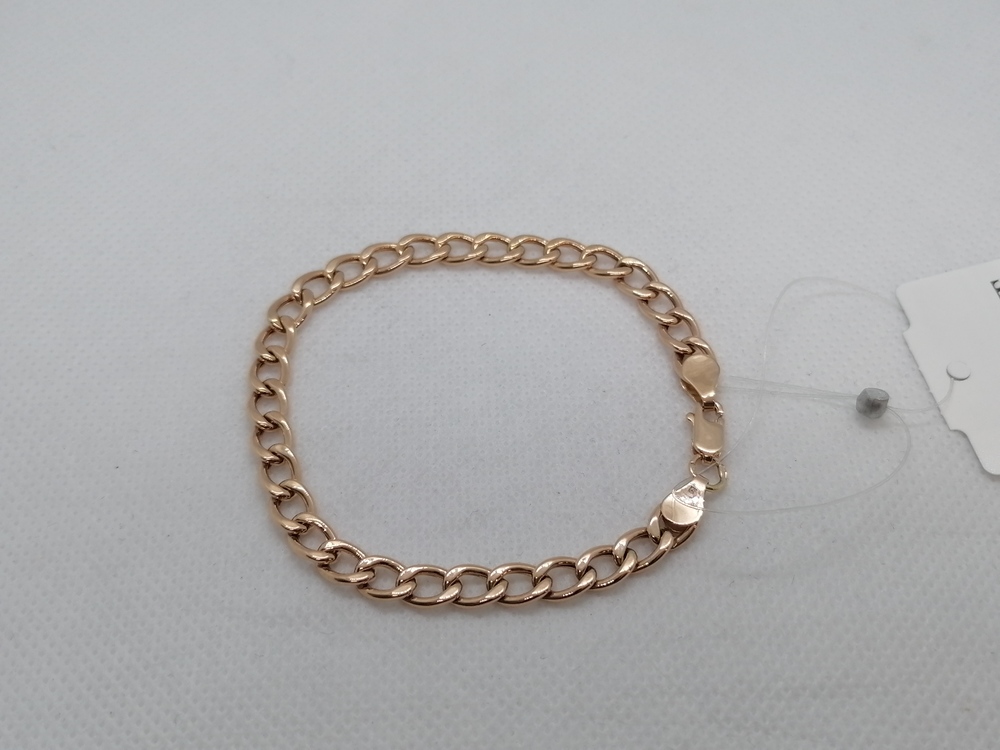 БРАСЛЕТ ПУСТОТЕЛЫЙ Фантазия (Au 585)