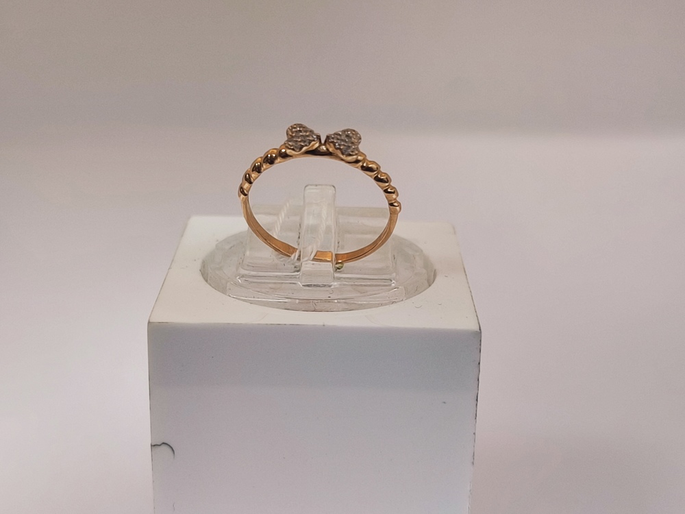 КОЛКМИ585 КОЛЬЦО С КАМНЯМИ (Au 585)