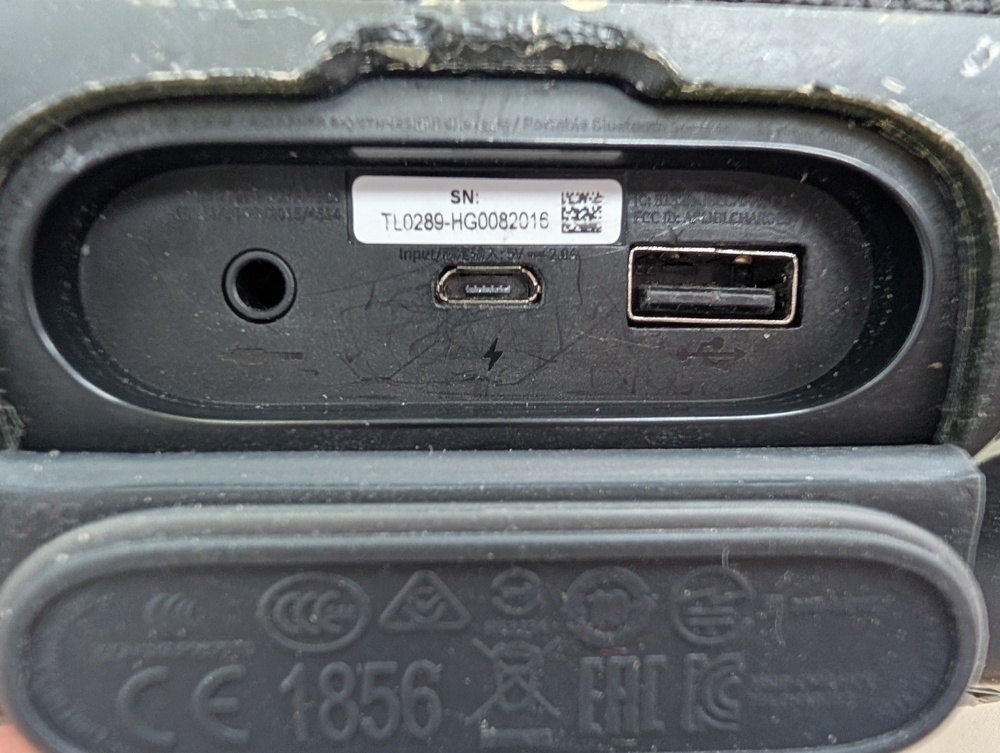 Портативная акустика JBL CHARGE 3