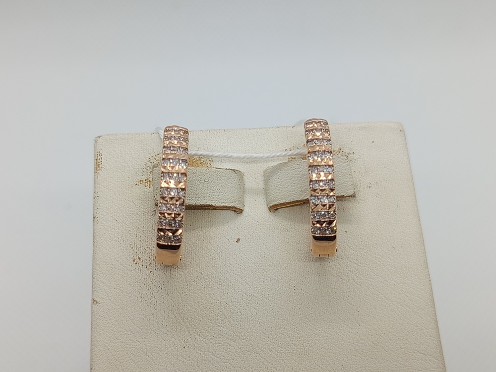 СЕРЬГИ С КАМНЯМИ (Au 585)