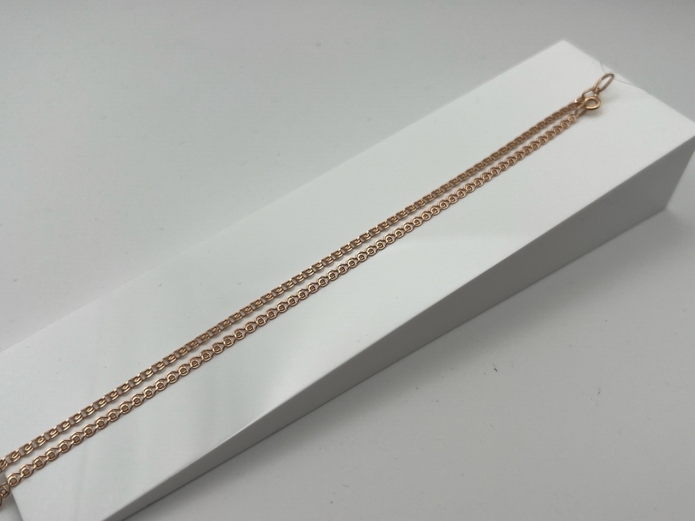 ЦЕПЬ ПУСТОТЕЛАЯ Лав (Au 585)