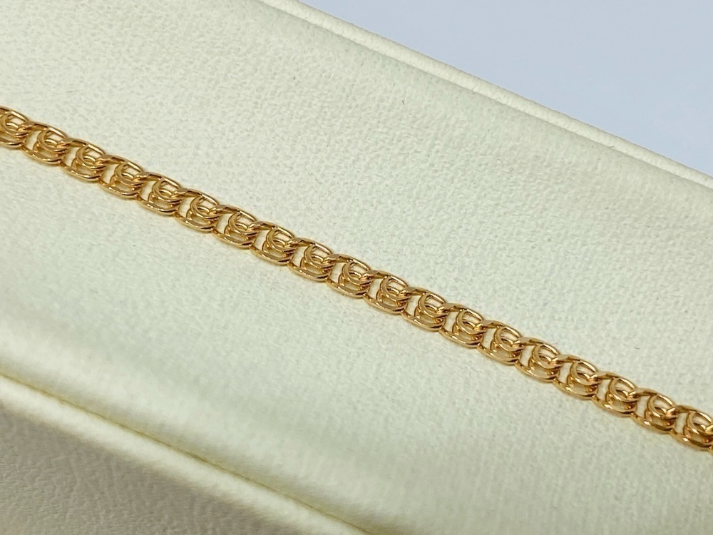 7035270-17 БРАСЛЕТ ПОЛНОВЕСНЫЙ Лав (Au 585)