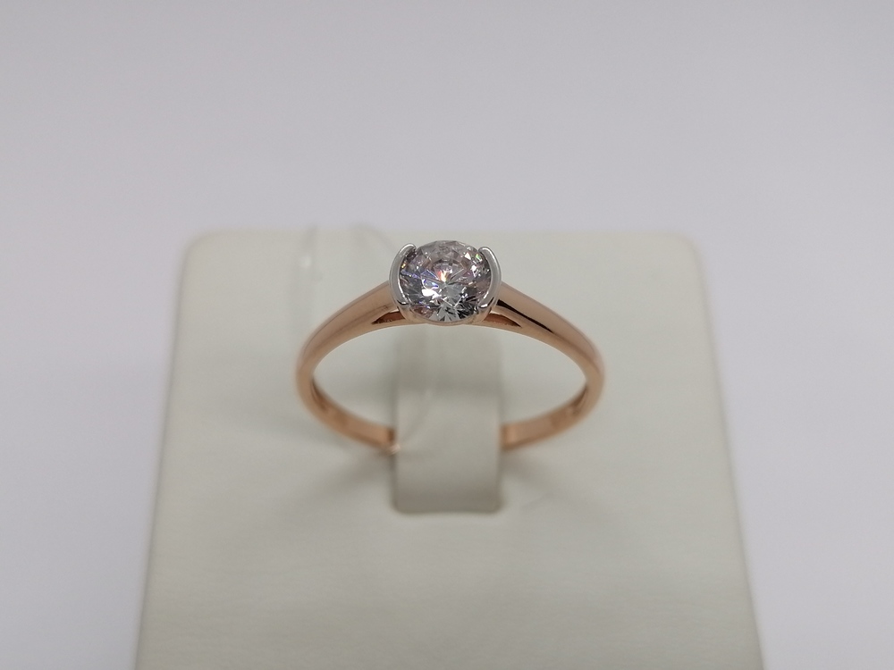 КОЛЬЦО С КАМНЕМ (Au 585)