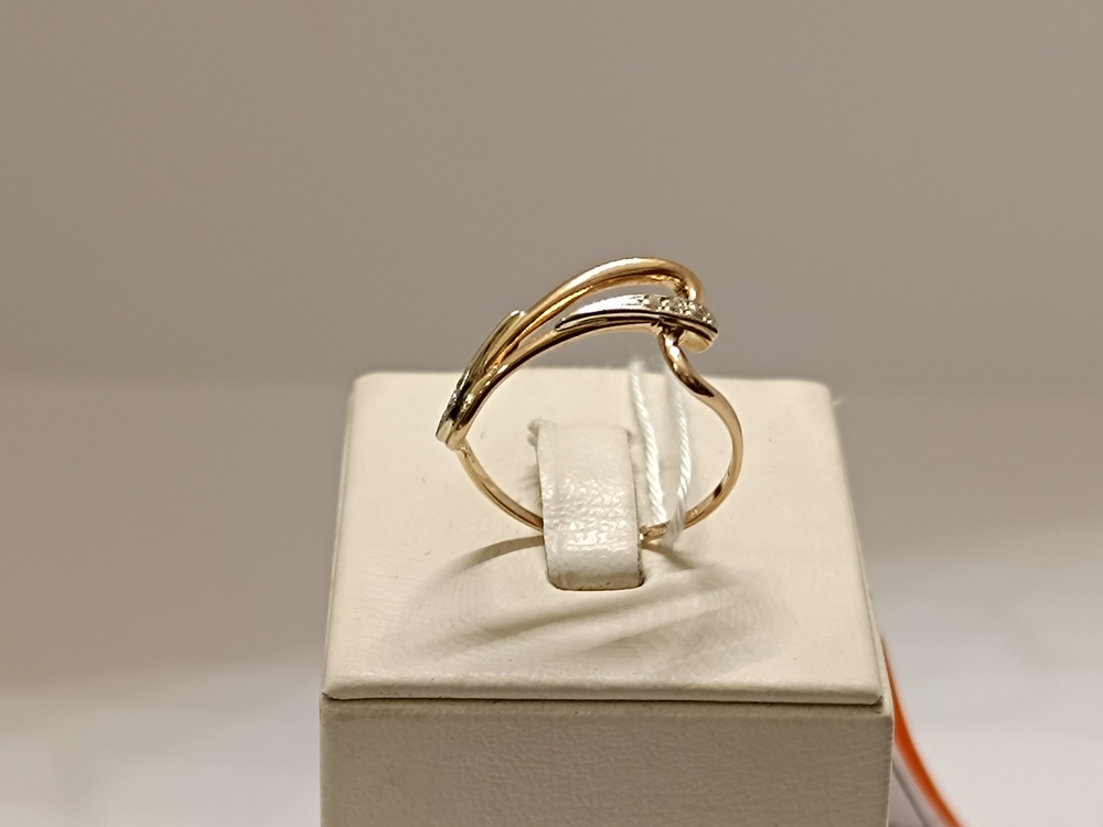 КОЛКМИ585 КОЛЬЦО С КАМНЯМИ (Au 585)