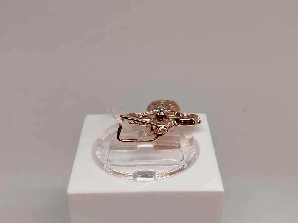 ПОДКБК585 ПОДВЕСКА КРЕСТ БЕЗ КАМНЯ (Au 585)