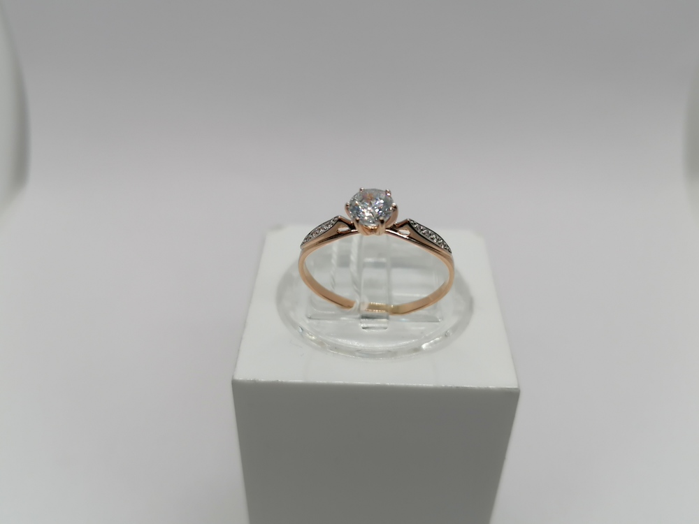 КОЛКМИ585 КОЛЬЦО С КАМНЯМИ (Au 585)