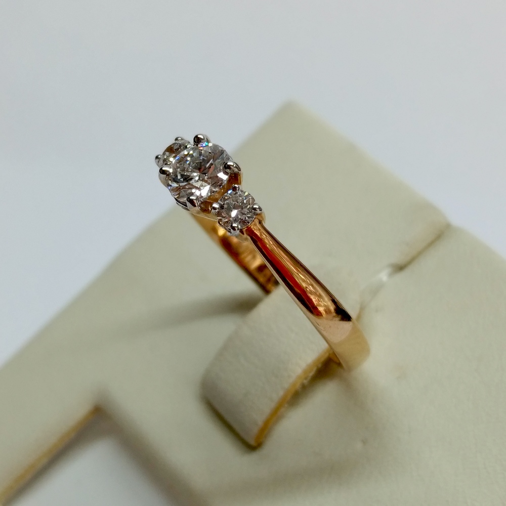 КОЛЬЦО БРИЛЛИАНТ (Au 585)