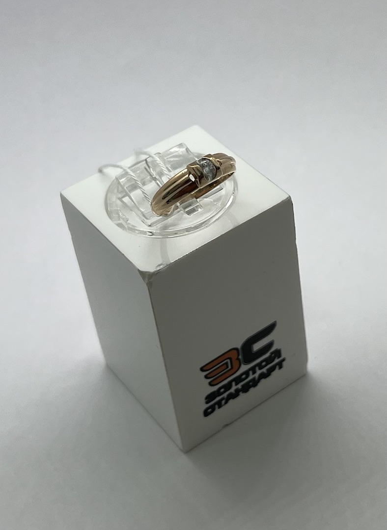 КОЛКМ585 КОЛЬЦО С КАМНЕМ (Au 585)