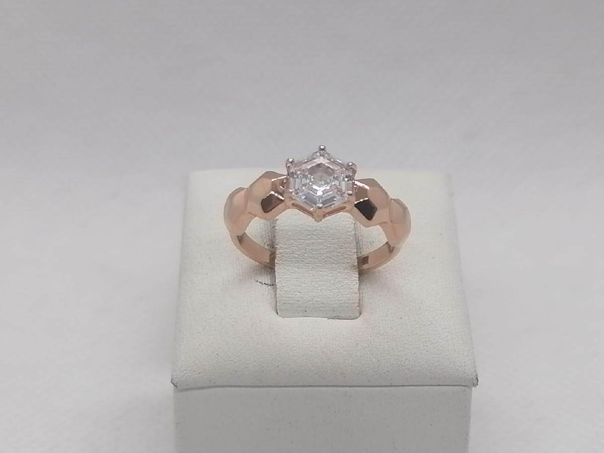 КОЛЬЦО С КАМНЕМ (Au 585)