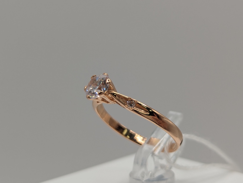 КОЛКМИ585 КОЛЬЦО С КАМНЯМИ (Au 585)