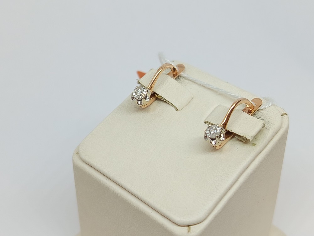 СЕРЬГИ БРИЛЛИАНТ (Au 585)