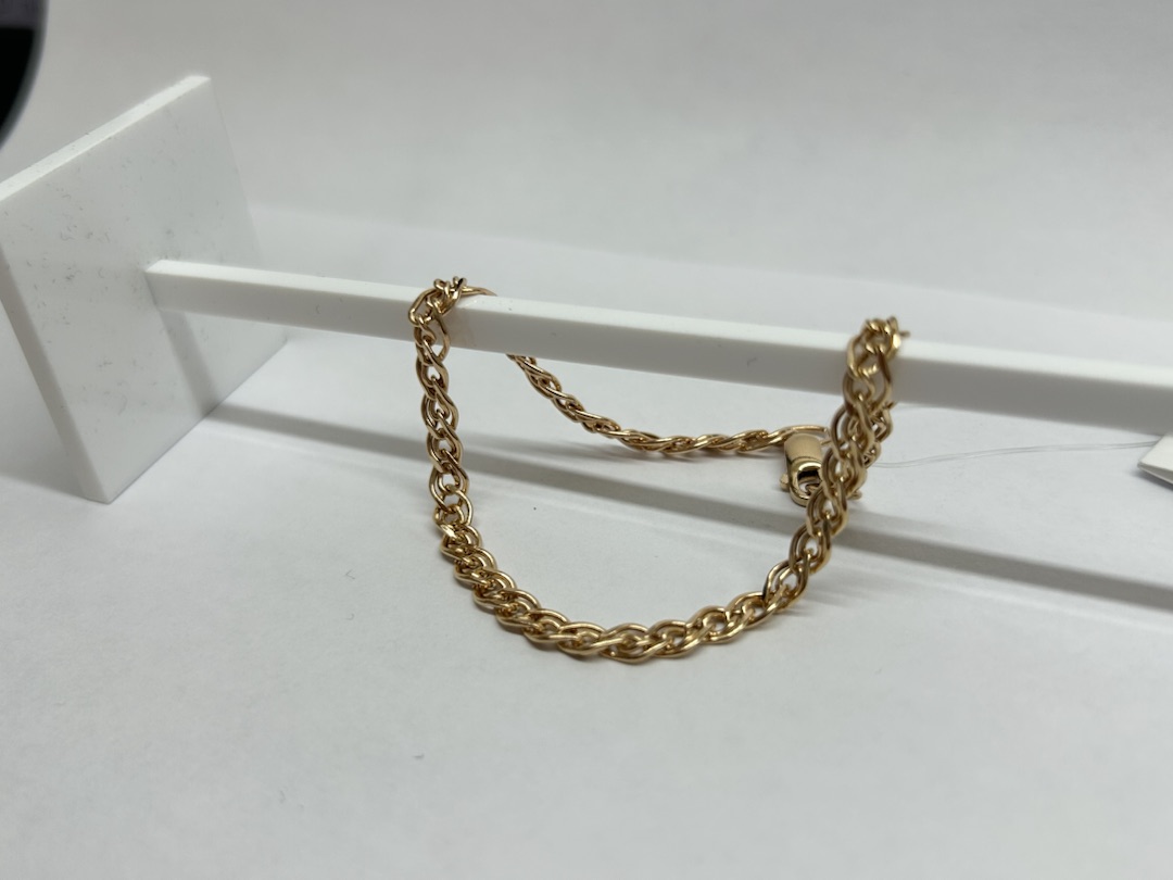 БРАСЛЕТ ПУСТОТЕЛЫЙ Нона (Au 585)