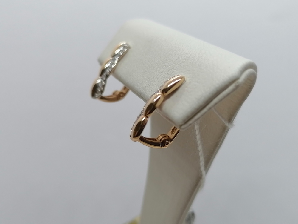 СЕРЬГИ С КАМНЯМИ (Au 585)