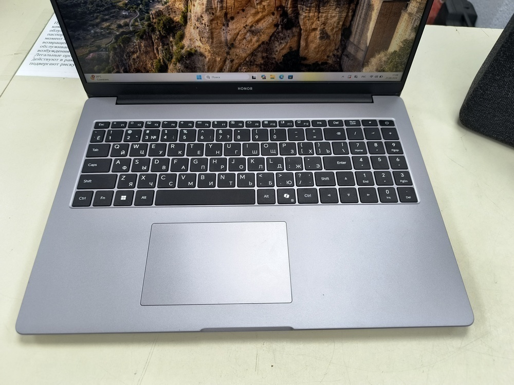 Ноутбук Honor; Ryzen 5 6600H, AMD Radeon (TM) Graphics, 16 Гб, 480 Гб, Нет