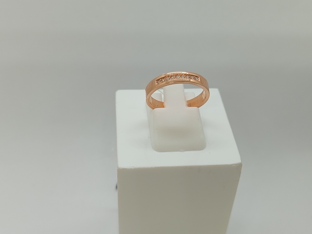 КОЛЬЦО Обручальное БРИЛЛИАНТ (Au 585)