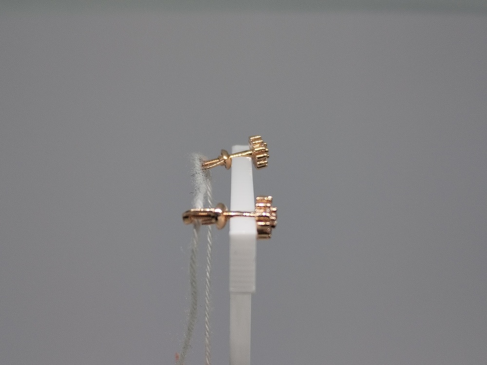 СПУС585 СЕРЬГИ ПУСЕТЫ (Au 585)