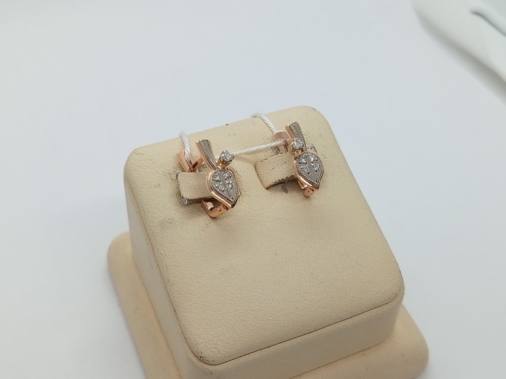 СЕРЬГИ БРИЛЛИАНТ (Au 585)