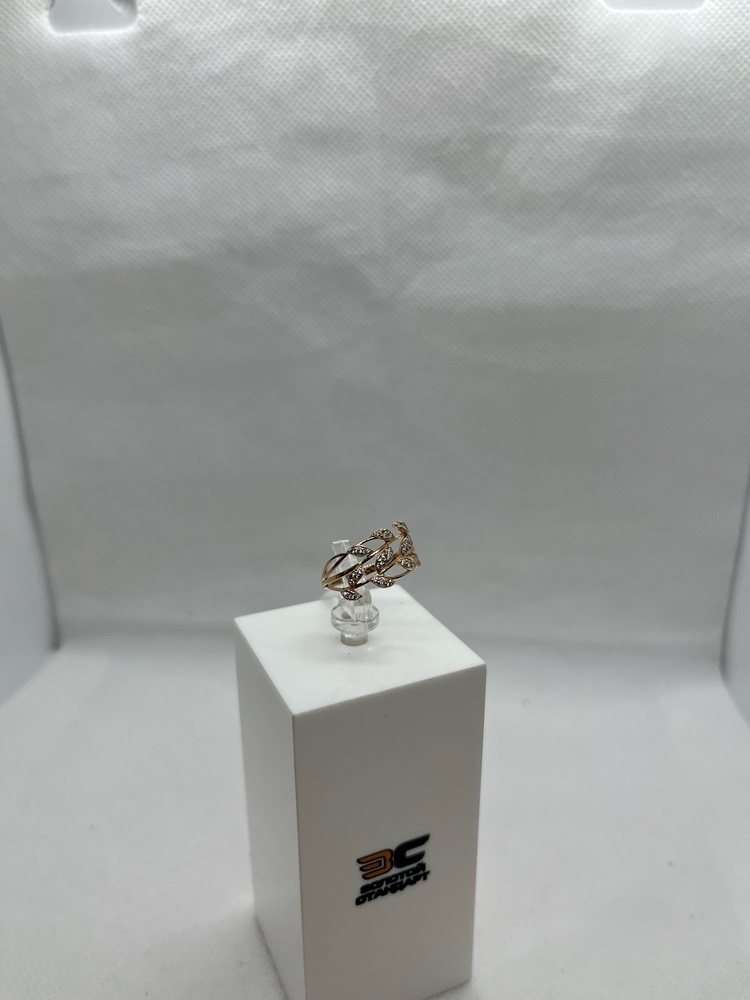 КОЛКМИ585 КОЛЬЦО С КАМНЯМИ (Au 585)