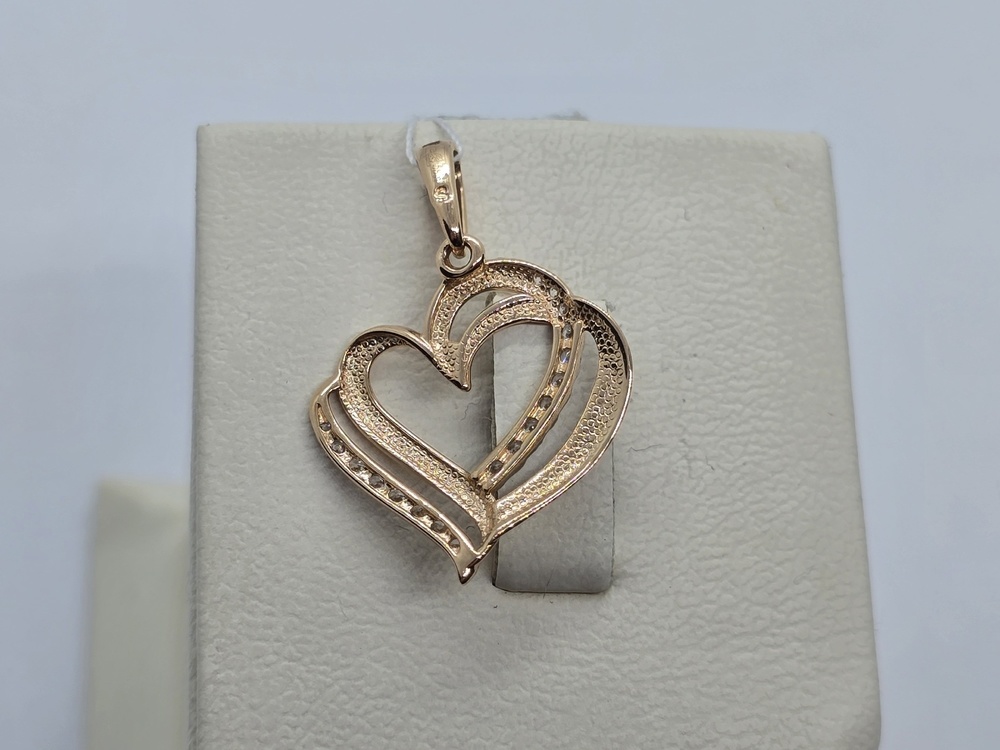 ПОДВЕСКА С КАМНЯМИ (Au 585)