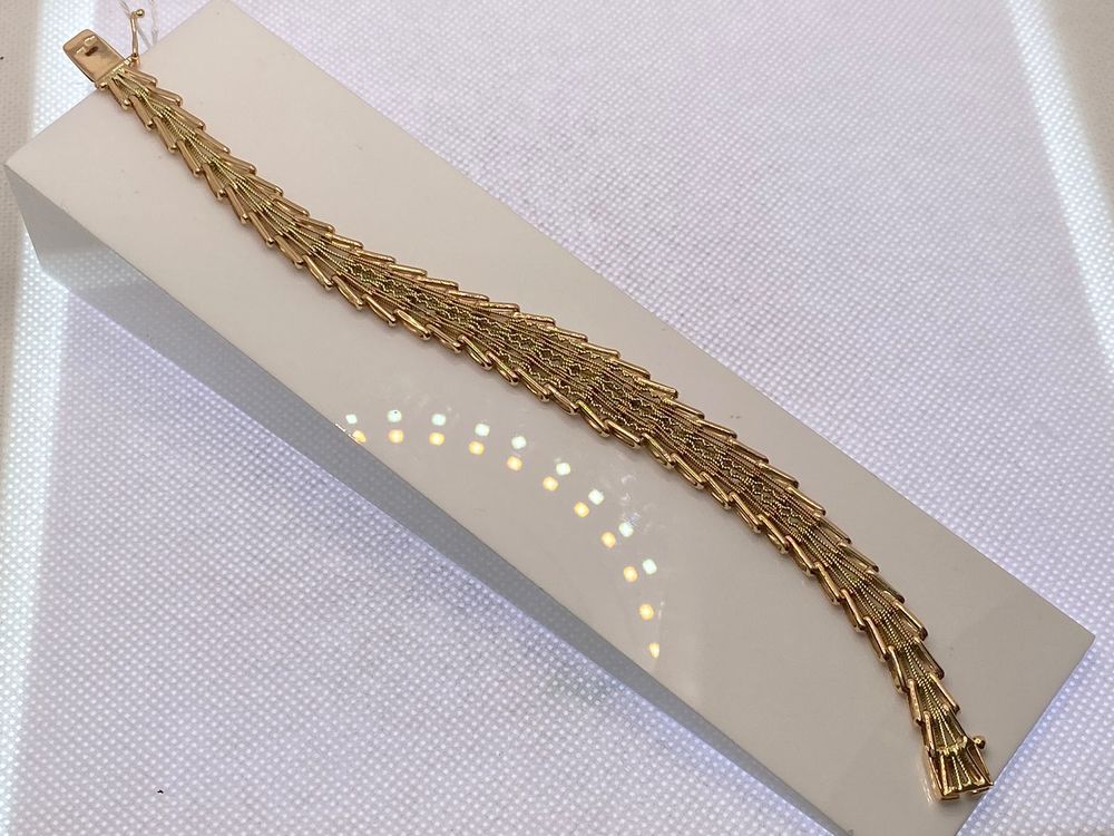 БРАСЛЕТ ПОЛНОВЕСНЫЙ Фантазия Au 585