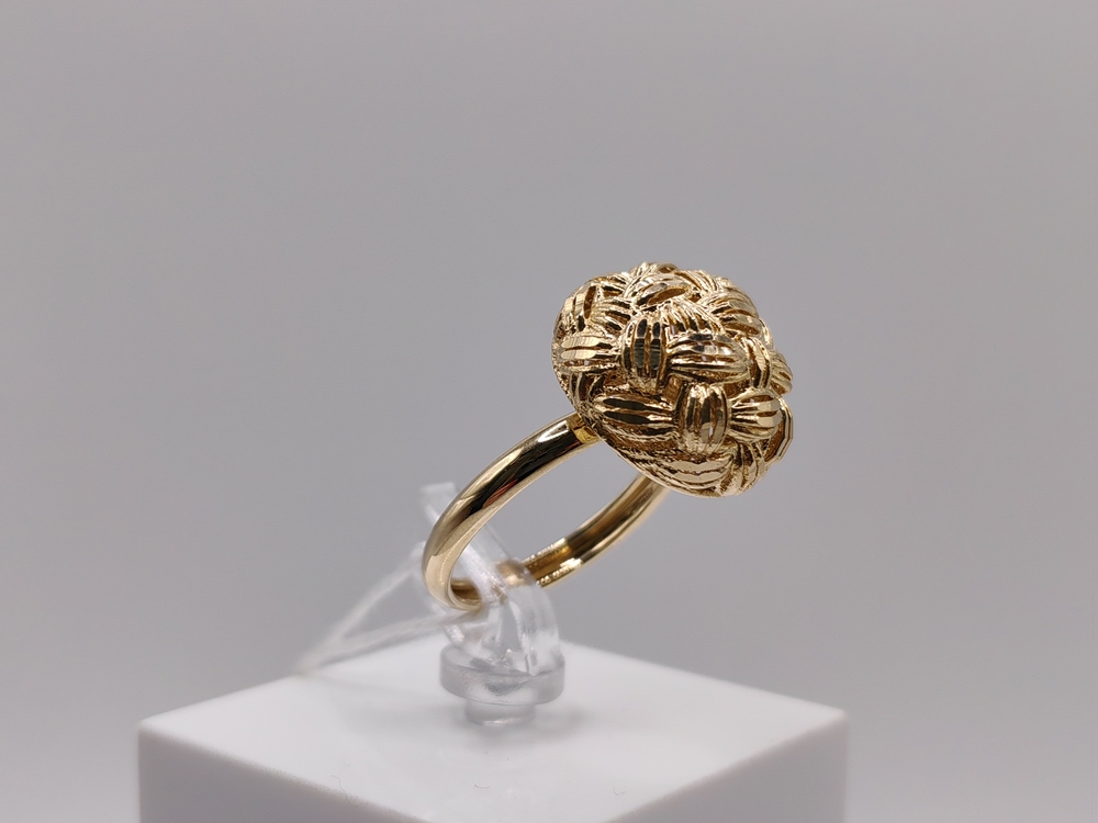 КОЛБКМ585 КОЛЬЦО БЕЗ КАМНЯ (Au 585)