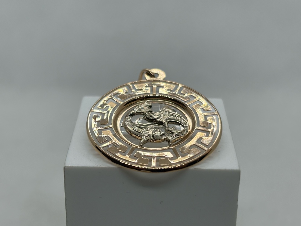 ПОДВЕСКА ЗНАК ЗОДИАКА РЫБЫ Au 585