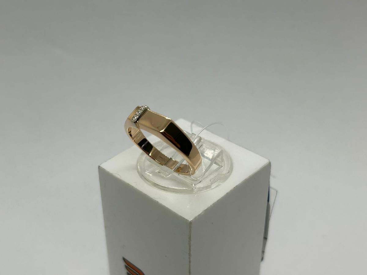31-0322 КОЛЬЦО ПЕЧАТКА с камнями (Au 585) 31-0322 КОЛЬЦО ПЕЧАТКА с камнями (Au 585)