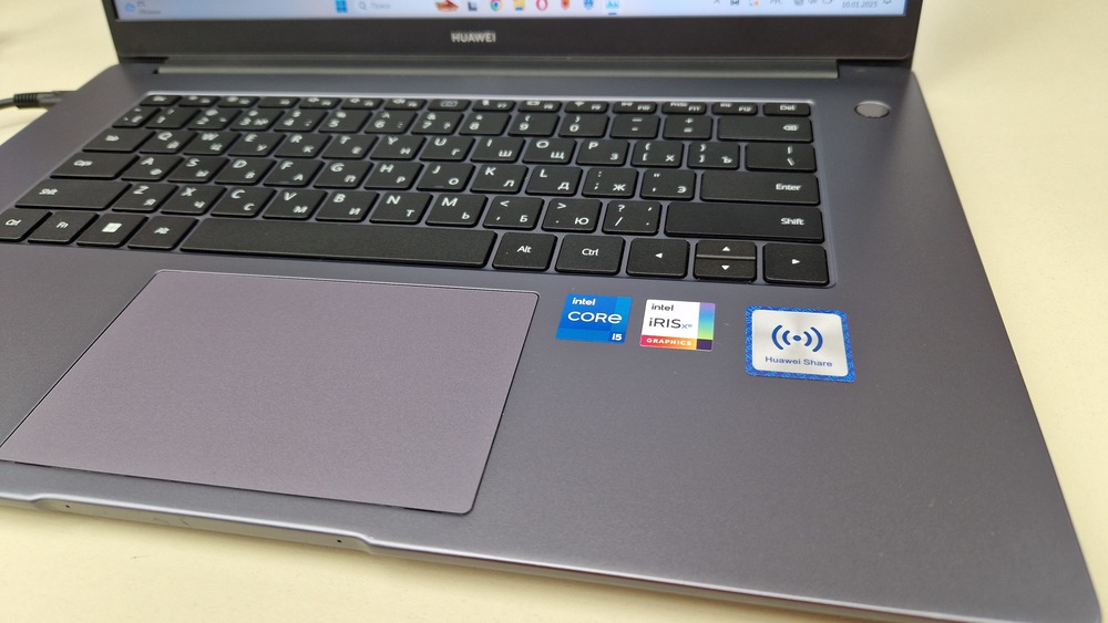 Ноутбук Huawei; Core I5-1155G7, Intel iris XE Graphics, 16 Гб, 512 GB, Нет