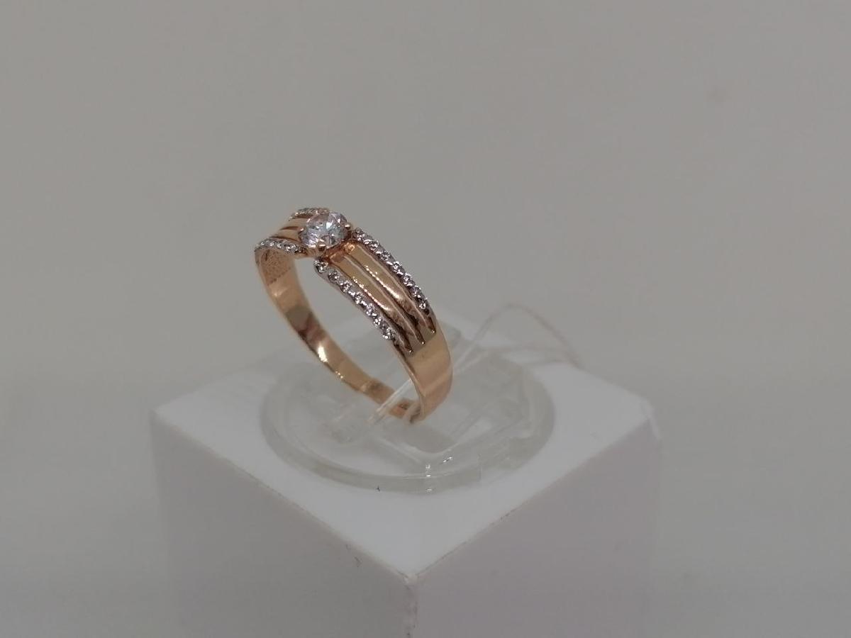 КОЛКМИ585 КОЛЬЦО С КАМНЯМИ (Au 585)