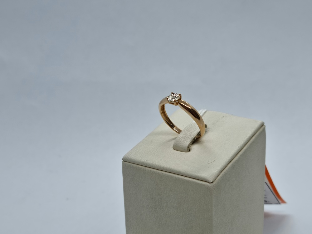 КОЛЬЦО БРИЛЛИАНТ Au 585