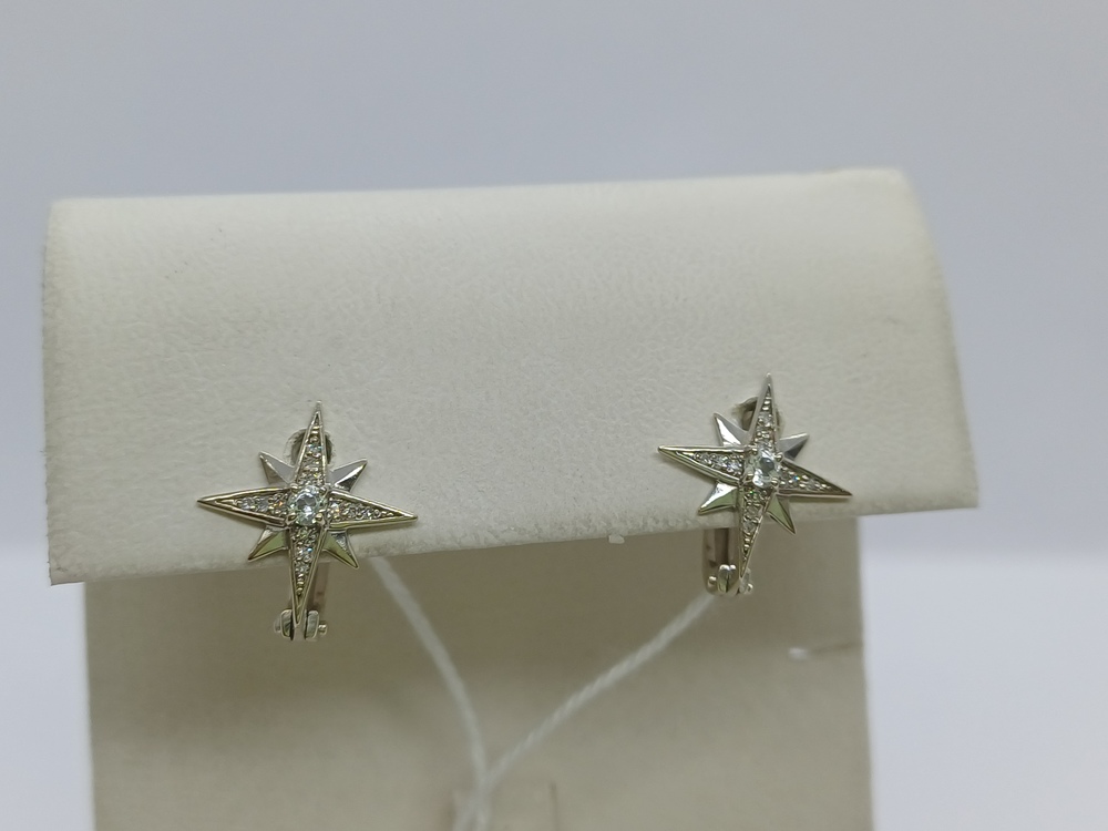 СЕРЬГИ БРИЛЛИАНТ (Au 585)