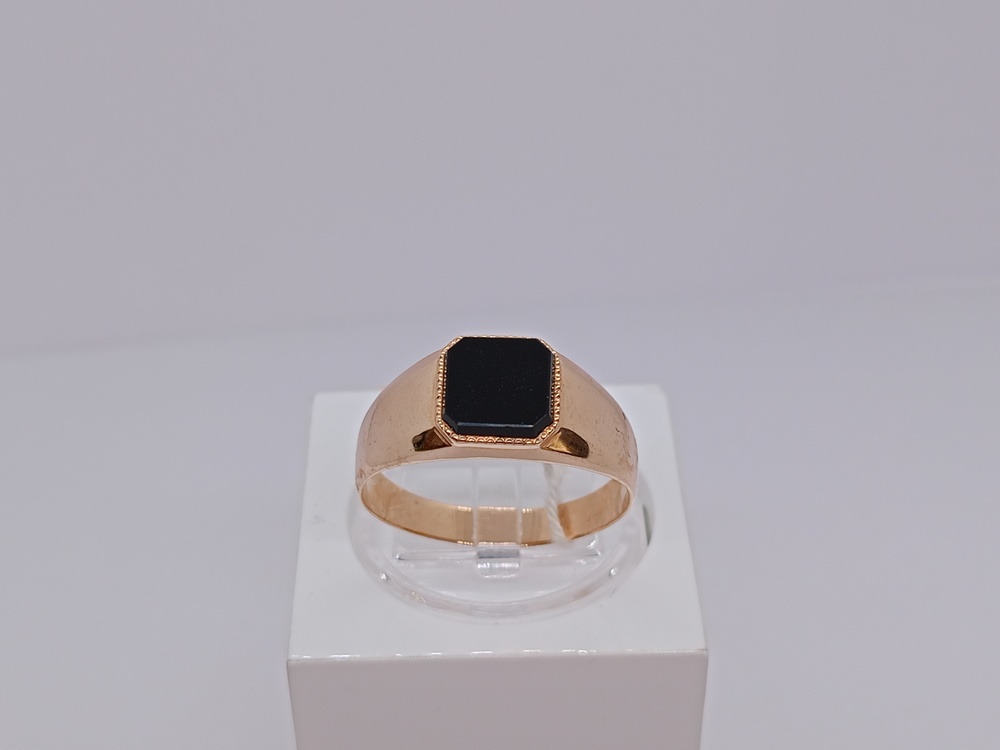 ПЕЧАТКА С КАМНЕМ (Au 585)