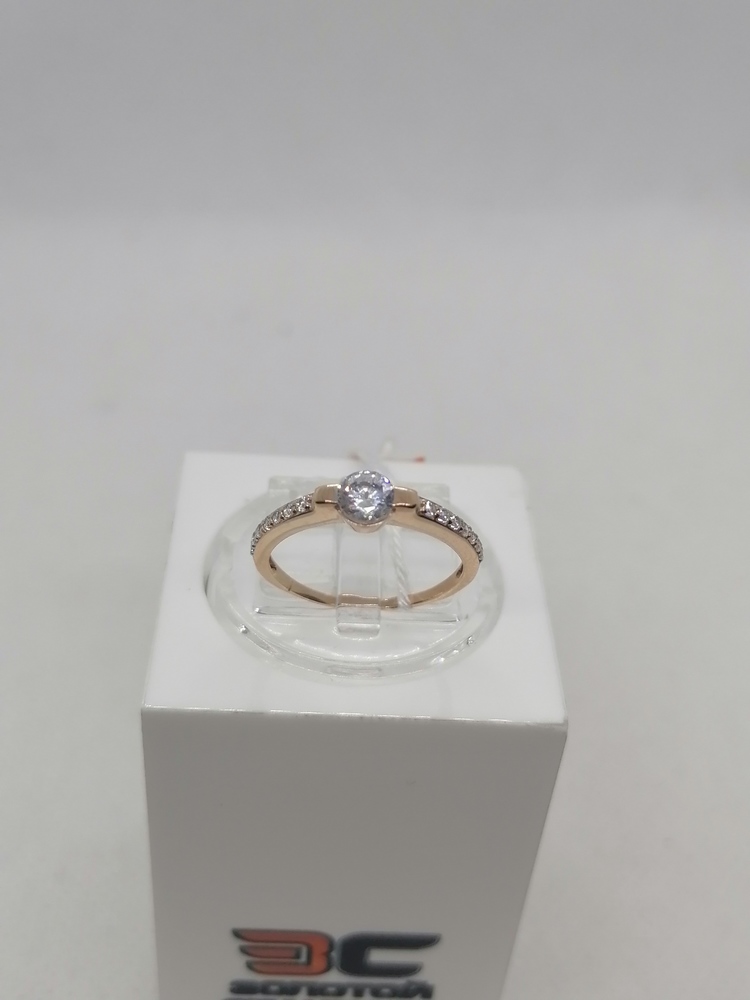 КОЛКМИ585 КОЛЬЦО С КАМНЯМИ (Au 585)