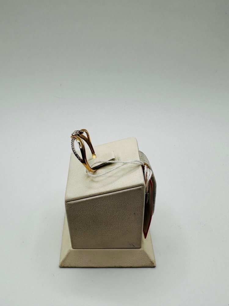 КОЛКМИ375 КОЛЬЦО С КАМНЯМИ (Au 375)