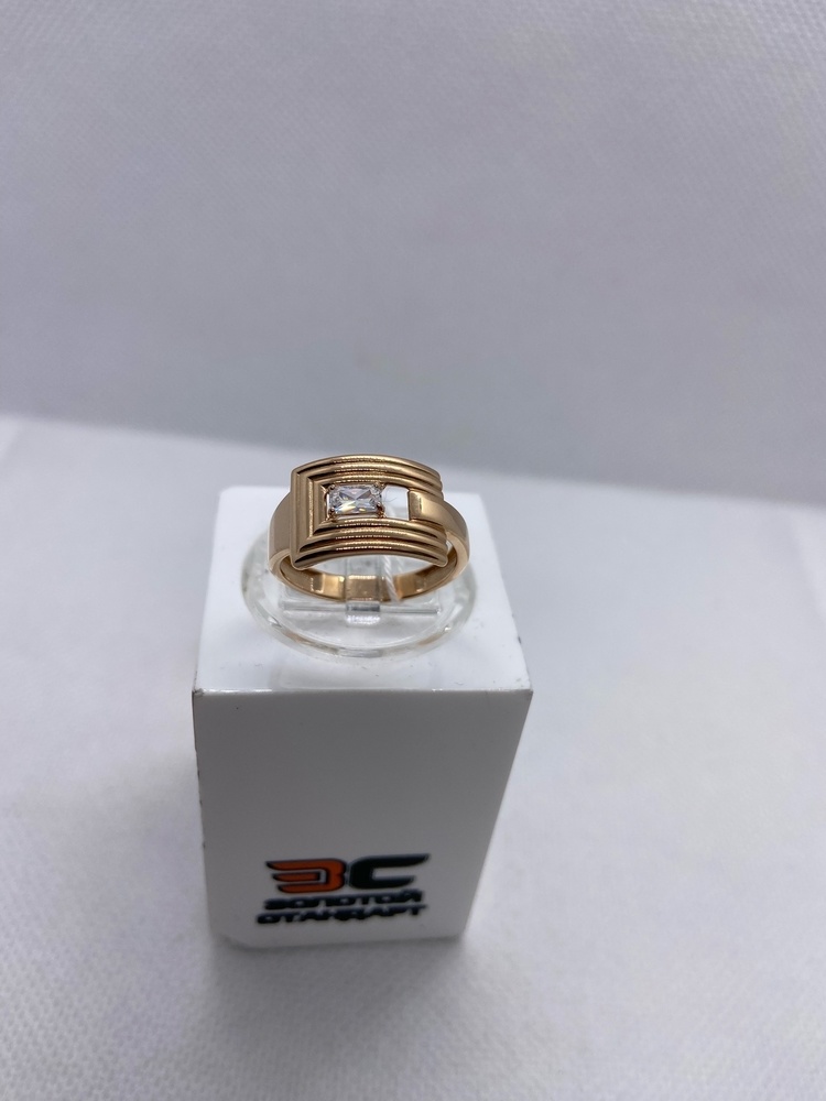 КОЛЬЦО С КАМНЕМ (Au 585)
