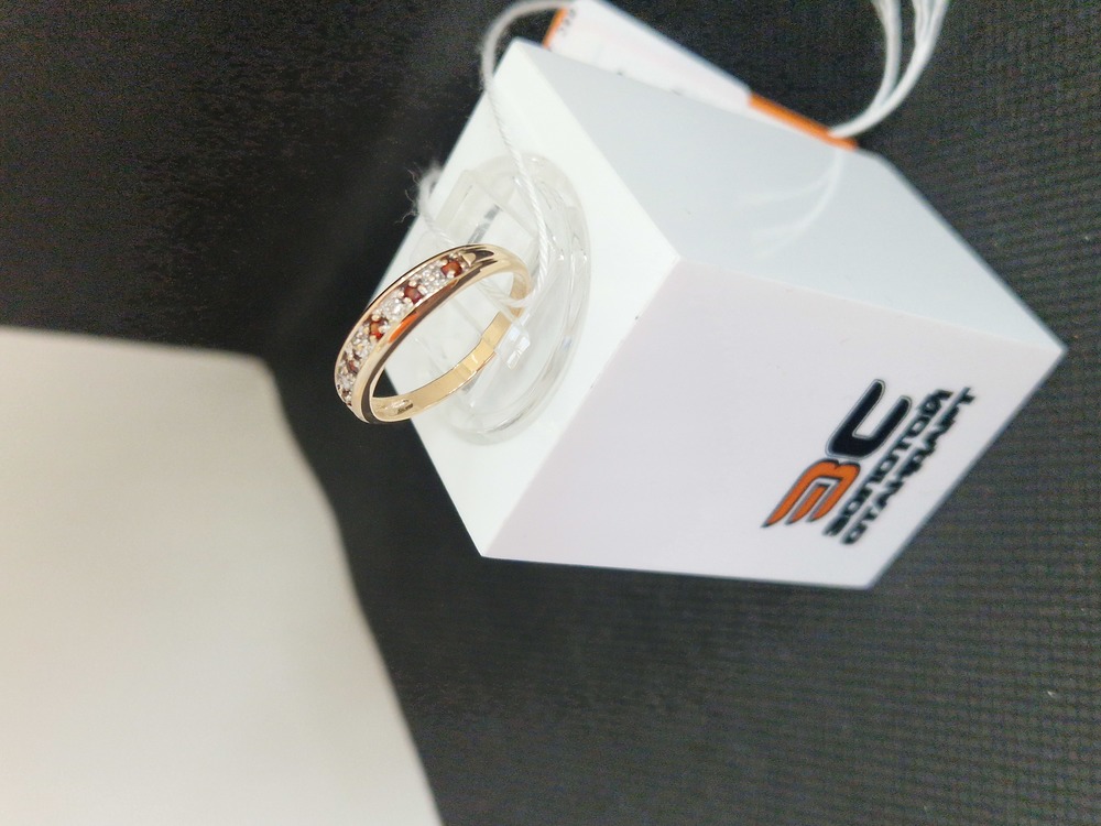 КОЛКМИ585 КОЛЬЦО С КАМНЯМИ (Au 585)