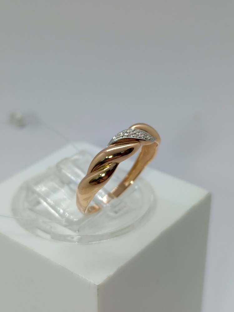 КОЛЬЦО С КАМНЯМИ (Au 585) КОЛЬЦО С КАМНЯМИ (Au 585)