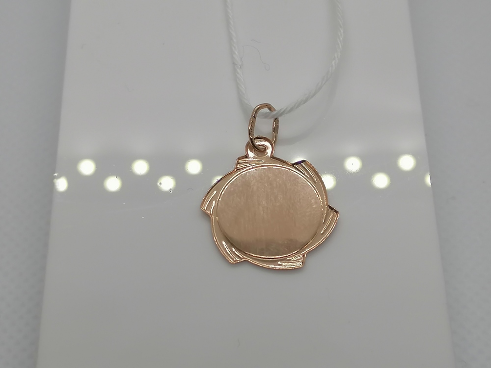 ПОДВЕСКА БУКВА И Au 585