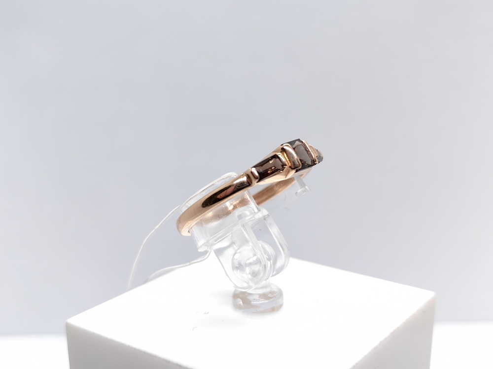 023191-1320 КОЛЬЦО РАУХ-ТОПАЗ (Au 585)