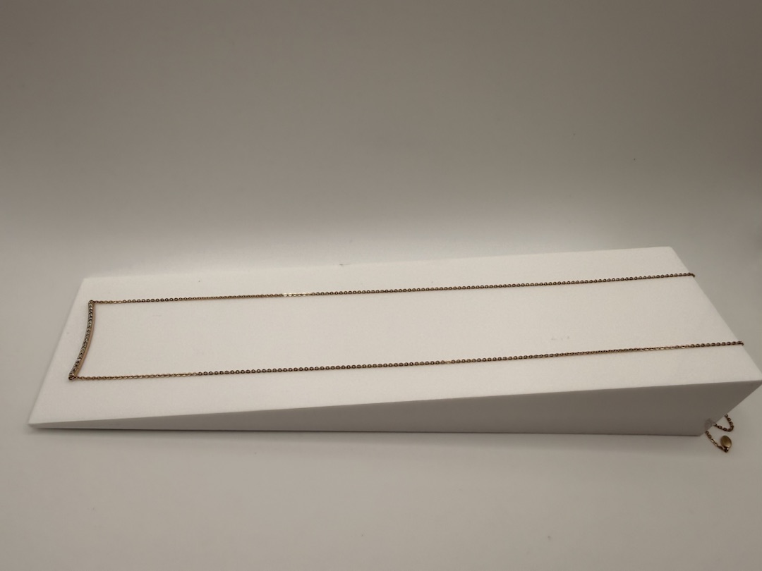 КОЛЬЕ С КАМНЯМИ Au 585