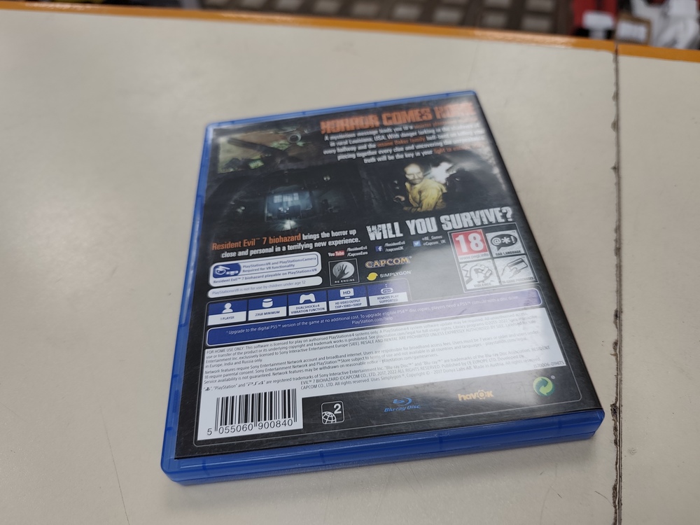 Игра Playstation 4 Resident Evil