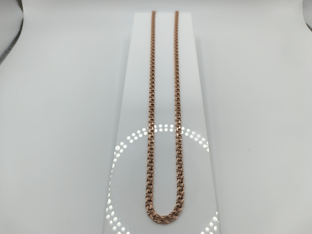 ЦЕПЬ ПУСТОТЕЛАЯ Бисмарк (Au 585)