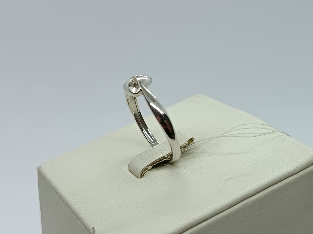 КОЛЬЦО БРИЛЛИАНТ (Ag 925)