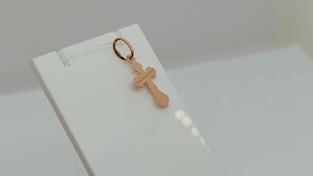 ПОДВЕСКА КРЕСТ (Au 585)